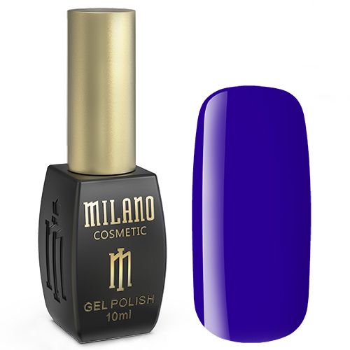 Гель-лак Milano №187 (ярко-фиолетовый, эмаль) 10 мл