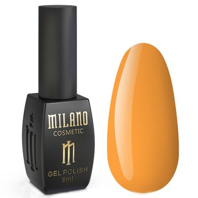 Гель-лак Milano Neon №006 (оранжево-желтый, эмаль) 8 мл