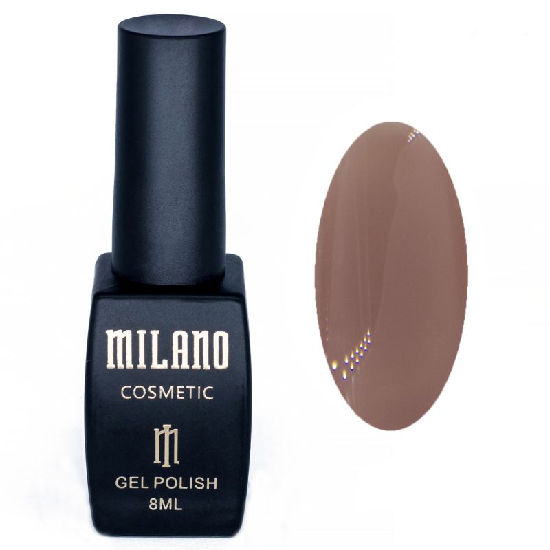 Гель-лак Milano Nude №003 (ніжно-коричневий, емаль) 8 мл