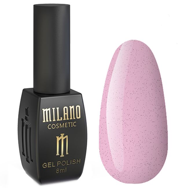 Гель-лак Milano Magic Sand №008 (рожевий, пісочний) 8 мл