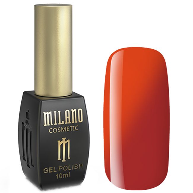 Гель-лак Milano Thermo №014 (оранжево-коричневый) 10 мл