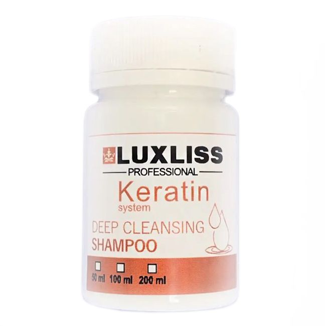 Шампунь для волос Luxliss Keratin System Deep Shampoo 100 мл