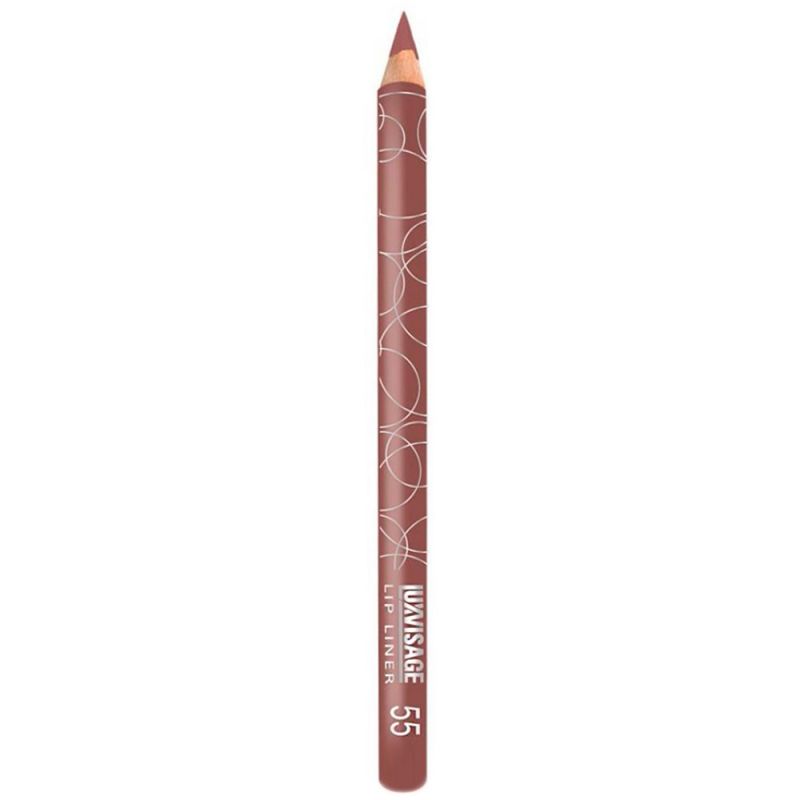 Олівець для губ Luxvisage Lip Pencil №55 (коричнево-бордовий)