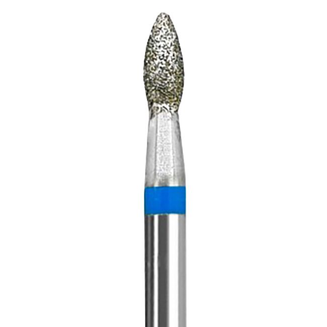 Насадка алмазная Почка М-009 (диаметр 2.5 мм, синяя)