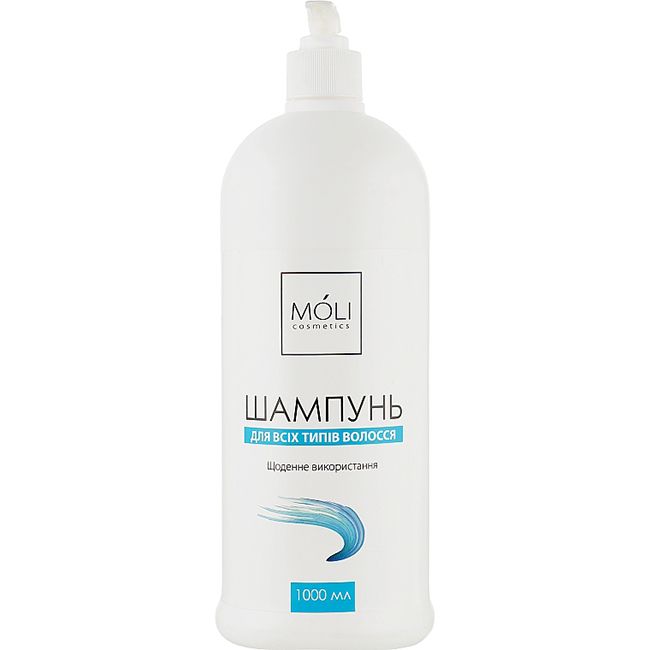Шампунь для всех типов волос Moli (для ежедневного использования) 1000 мл