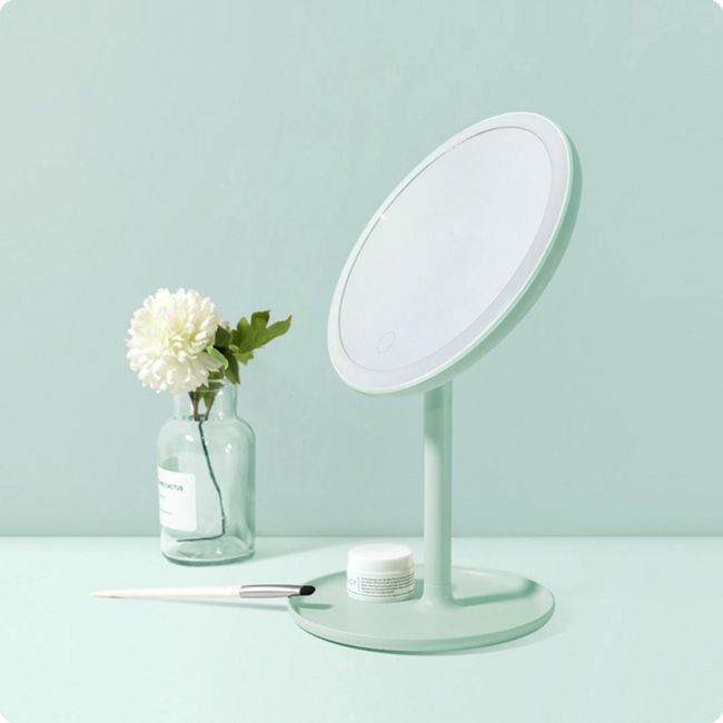 Зеркало для макияжа Xiaomi Doco Pro LED Mirror Green M002G