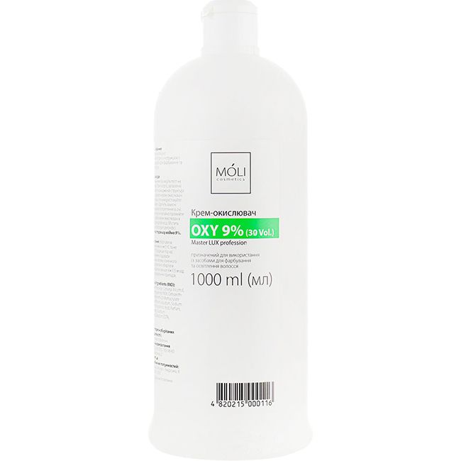Крем-окислювач Moli Oxy 9% (30 Vol) 1000 мол