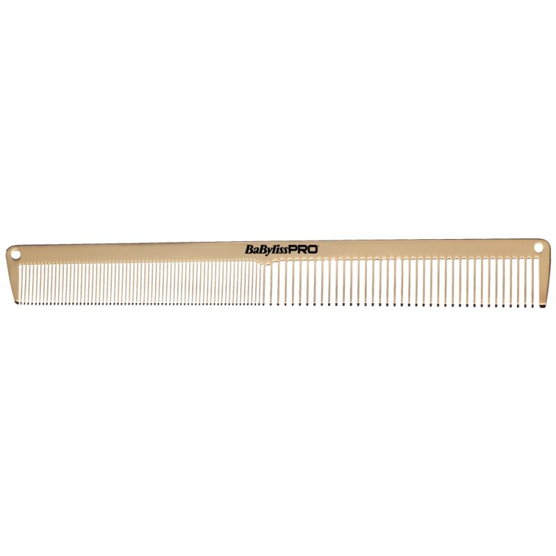 Расческа для стрижки BaByliss PRO M3842E Gold Metal Comb