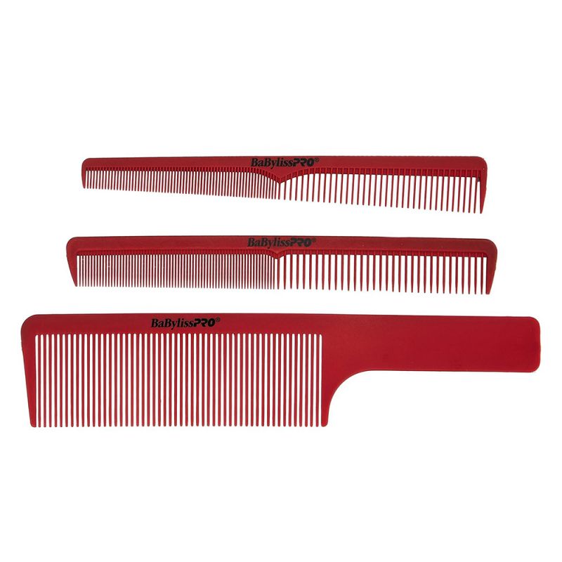Набор расчесок для волос BaByliss PRO Barberology 3 Barber Comb Set