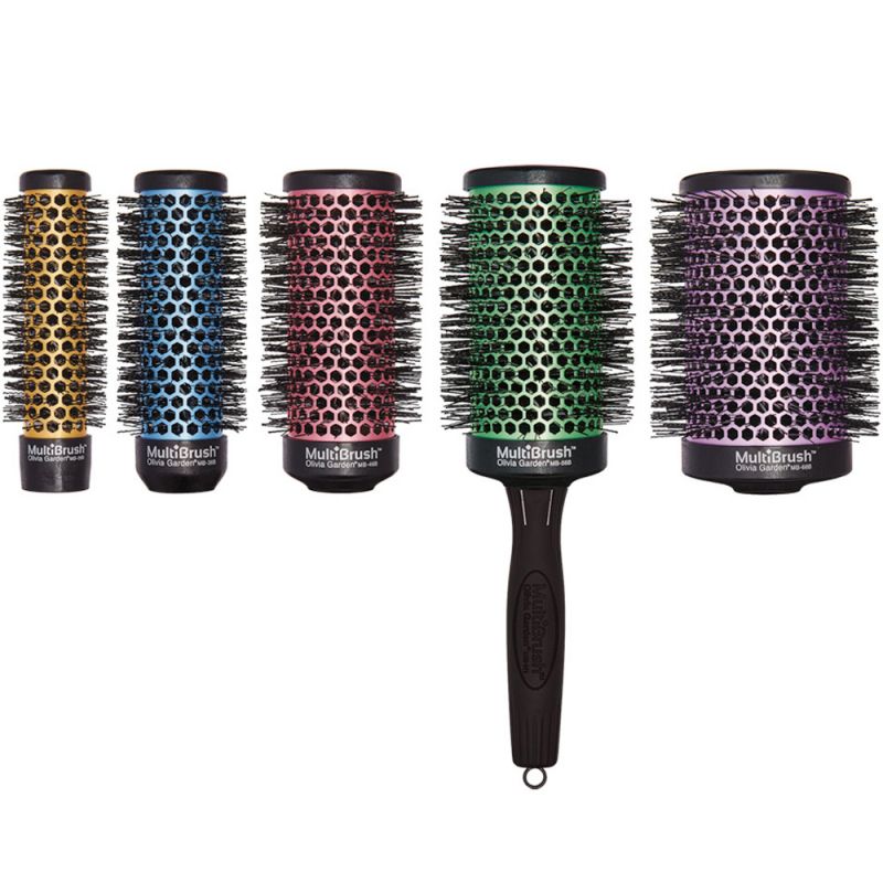 Комплект брашингов со сменными насадками Olivia Garden MultiBrush Starter Kit