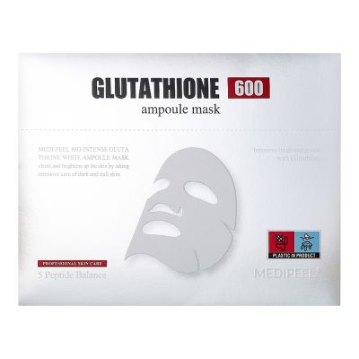 Тканевая антиоксидантная маска для лица Medi Peel Bio-Intense Glutathione White Ampoule Mask 30 мл