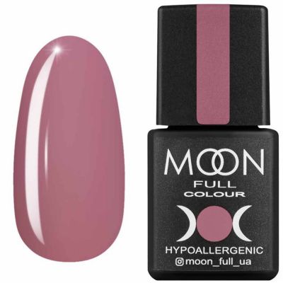 Гель-лак Moon Full Air Nude №08 (бежево-рожевий темний, емаль) 8 мл