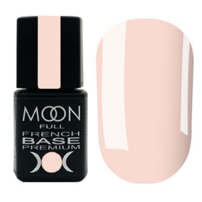 База для гель-лаку Moon Full Base French Premium №34 (блідо-рожевий) 8 мл