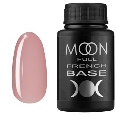 База для гель-лаку Moon Full French №03 (рожево-персиковий) 30 мл