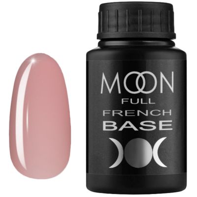 База для гель-лаку Moon Full French №08 (бежево-рожевий) 30 мл