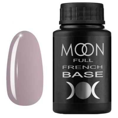 База для гель-лака Moon Full French №10 (розово-серый) 30 мл