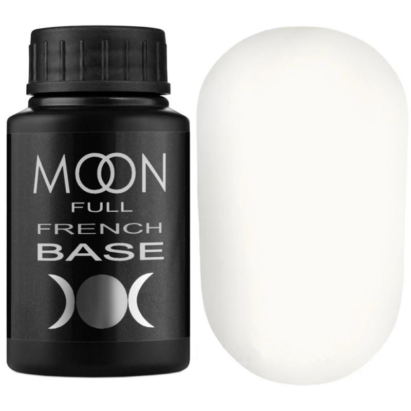 База для гель-лака Moon Full Base French Premium №21 (белый) 30 мл