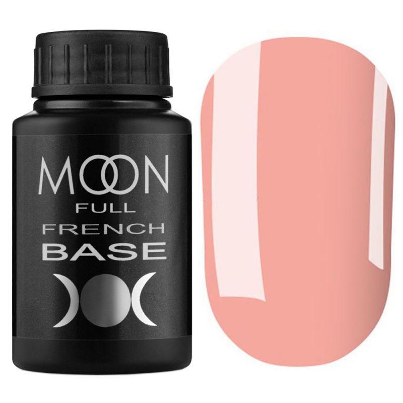 База для гель-лака Moon Full Base French Premium №26 (лососево-розовый) 30 мл