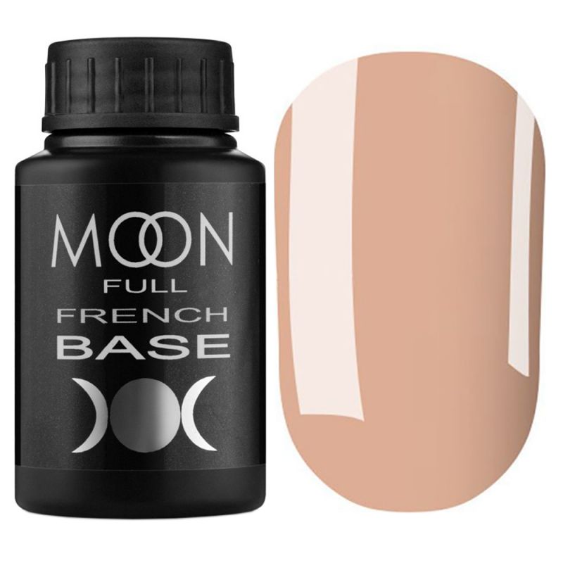 База для гель-лака Moon Full Base French Premium №27 (розово-коричневый) 30 мл