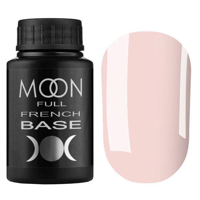 База для гель-лака Moon Full Base French Premium №28 (светло-розовый) 30 мл