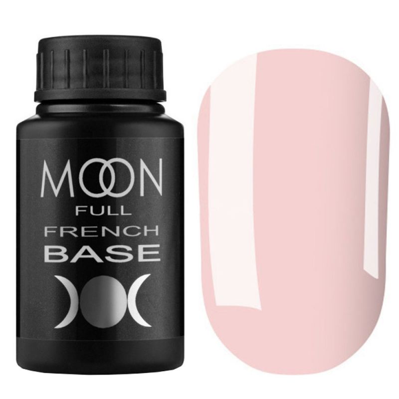 База для гель-лака Moon Full Base French Premium №35 (розовая вишня) 30 мл
