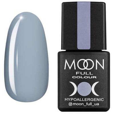 Гель-лак Moon Full Color №148* (голубая сталь, эмаль) 8 мл