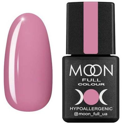 Гель-лак Moon Full Color №198* (розовый винтажный, эмаль) 8 мл