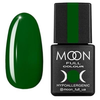 Гель-лак Moon Full Color Glass Effect №07 (зеленый, эмаль) 8 мл
