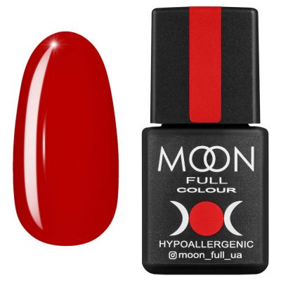 Гель-лак Moon Full Fashion Color №238 (червоний, емаль) 8 мл