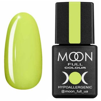 Гель-лак Moon Full Neon №703 (лимонний, емаль) 8 мл