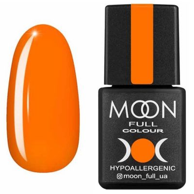 Гель-лак Moon Full Neon №704 (помаранчевий, емаль) 8 мл
