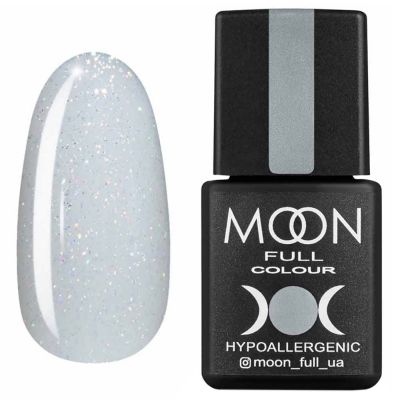 Гель-лак Moon Full Opal Color №507 (полупрозрачный с золотистым шиммером) 8 мл