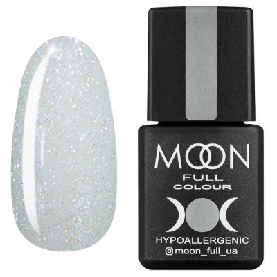 Гель-лак Moon Full Opal Color №508 (напівпрозорий з різнобарвним шимером) 8 мл