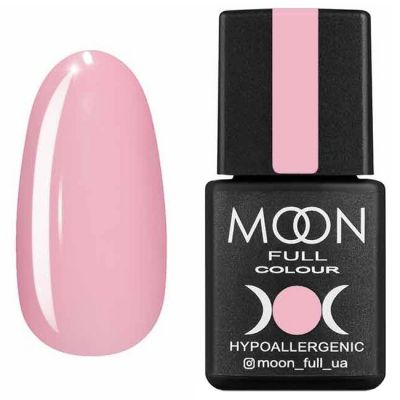Гель-лак Moon Full Summer 2020 №605 (ніжно-рожевий, емаль) 8 мл