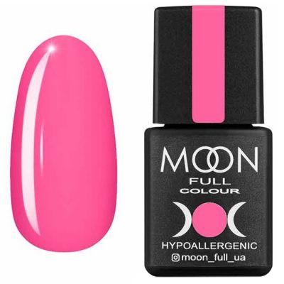 Гель-лак Moon Full Summer 2020 №606 (яскраво-рожевий, емаль) 8 мл