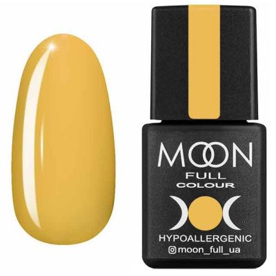 Гель-лак Moon Full Summer 2020 №610 (желтый карри, эмаль) 8 мл