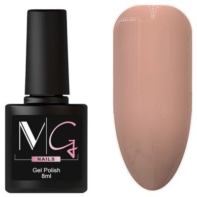 Гель-лак MG №035 Misty Rose (туманно-розовый, эмаль) 8 мл