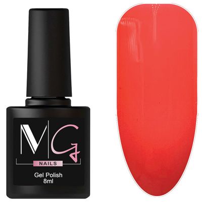 Гель-лак MG №053 Sunset Pink (рожево-персиковий, емаль) 8 мл