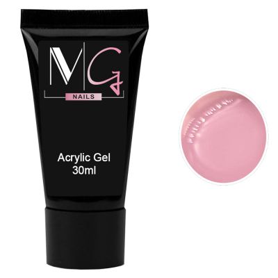 Акрил-гель для нігтів MG Acrylic Gel №09 (світло-рожевий) 30 мл