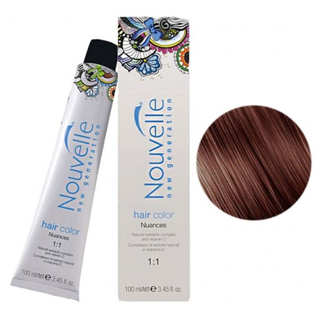 Крем-краска для волос Nouvelle New Generation Hair Color 7.32 (корица) 100 мл