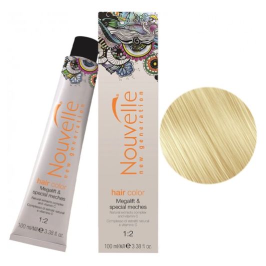 Крем-фарба для волосся Nouvelle Hair Color 9.206 (глибокий золотий) 100 мл