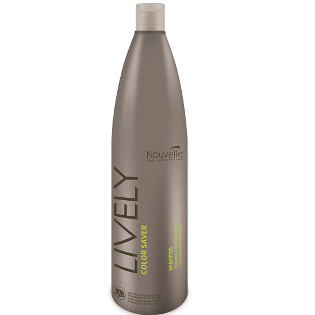 Шампунь для защиты цвета Nouvelle Lively Color Saver Shampoo 1000 мл