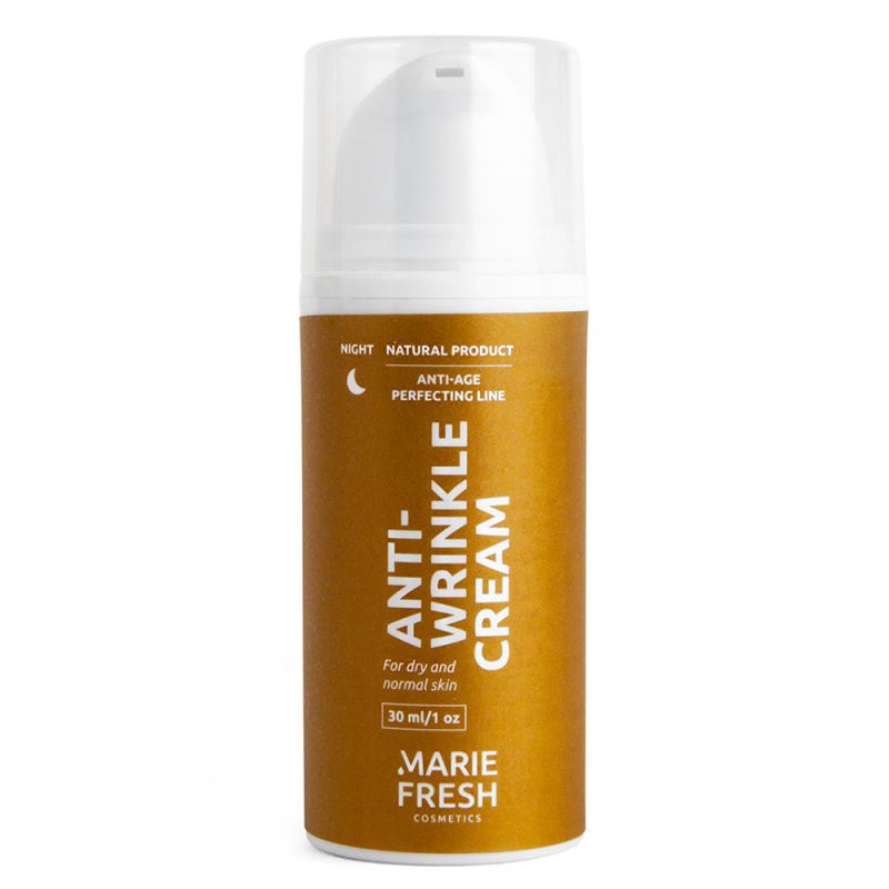Ночной крем для сухой и нормальной кожи против морщин Marie Fresh Cosmetics Anti-Wrinkle Cream 30 мл