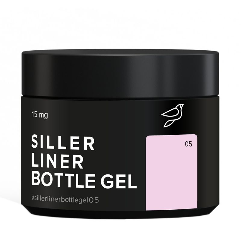Гель для нарощування Siller Bottle Liner Gel №05 (рожевий) 15 мл