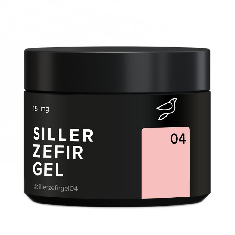 Гель для моделювання Siller Zefir Gel №04 (рожевий) 15 мл