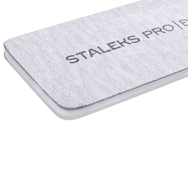 Пилка для ногтей Staleks Pro Expert (прямая, широкая, 180/180 грит)