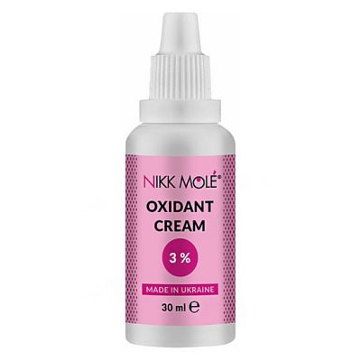Окислитель Nikk Mole Oxidant Cream 3% 30 мл