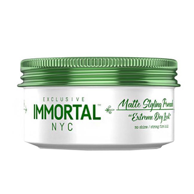 Паста глиняная для укладки волос Immortal Infuse Matte Styling Pomade (матовая) 150 мл