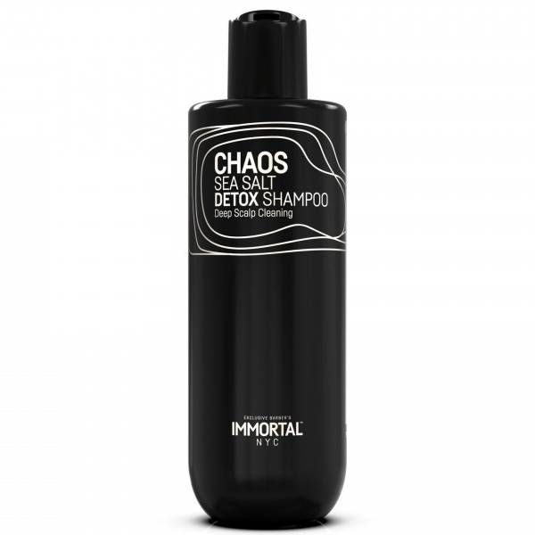 Шампунь для глибокого очищення та відновлення волосся Immortal Infuse NYC Chaos Sea Salt Detox Shampoo 500 мл
