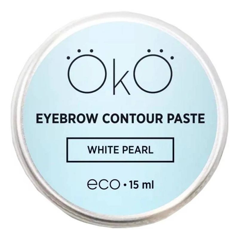 Паста для брів OkO Eyebrow Contour Paste White Pearl (білий) 15 мл